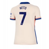 Chelsea Pedro Neto #7 Udebanetrøje Dame 2024-25 Kortærmet